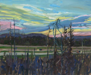 Sunset Over Highway 11, Novar ON