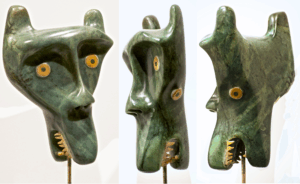 soapstone, antler, blackstone