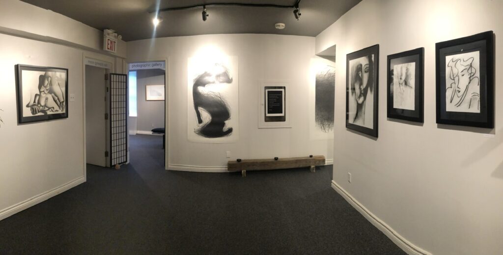 Drawings Left By Olena Kassian Right by Daniel Hanequand