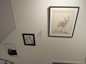 Top Right Drawing by Sae Kimura  Middle and Left by deborah harris